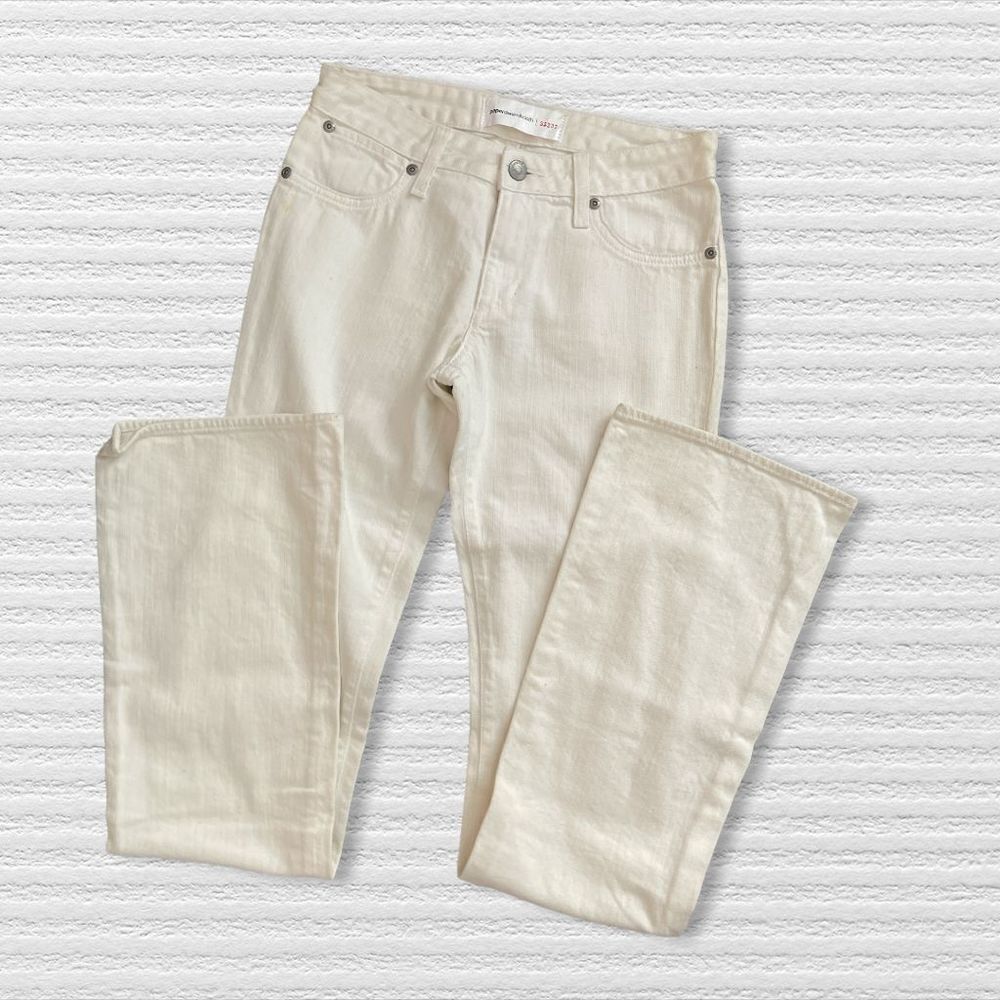 Paper Denim & Cloth Bootcut Whiet Pants - Size 24- Off White